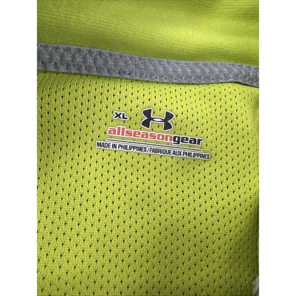 Under Armour Track Jacket Mens XL Gray All Season Gear Lightweight Full Zip Gym - Picture 3 of 16